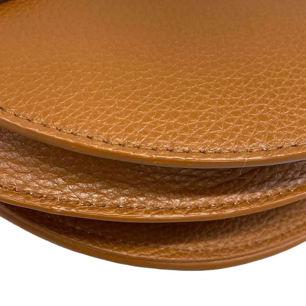 Christian Louboutin buy my side Shoulder Bag 1245248 Beige Brown Raffia Leather